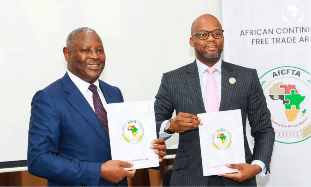The African Continental Free Trade Area (AfCFTA) Secretariat And Equity Group Cement A Partnership To Deepen Economic Integration of The African Continent