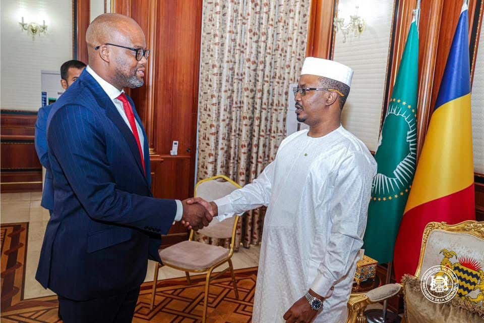 AfCFTA Secretary-General Pays Courtesy Call on President Mahamat Idriss Déby Itno During Official Visit to Chad
