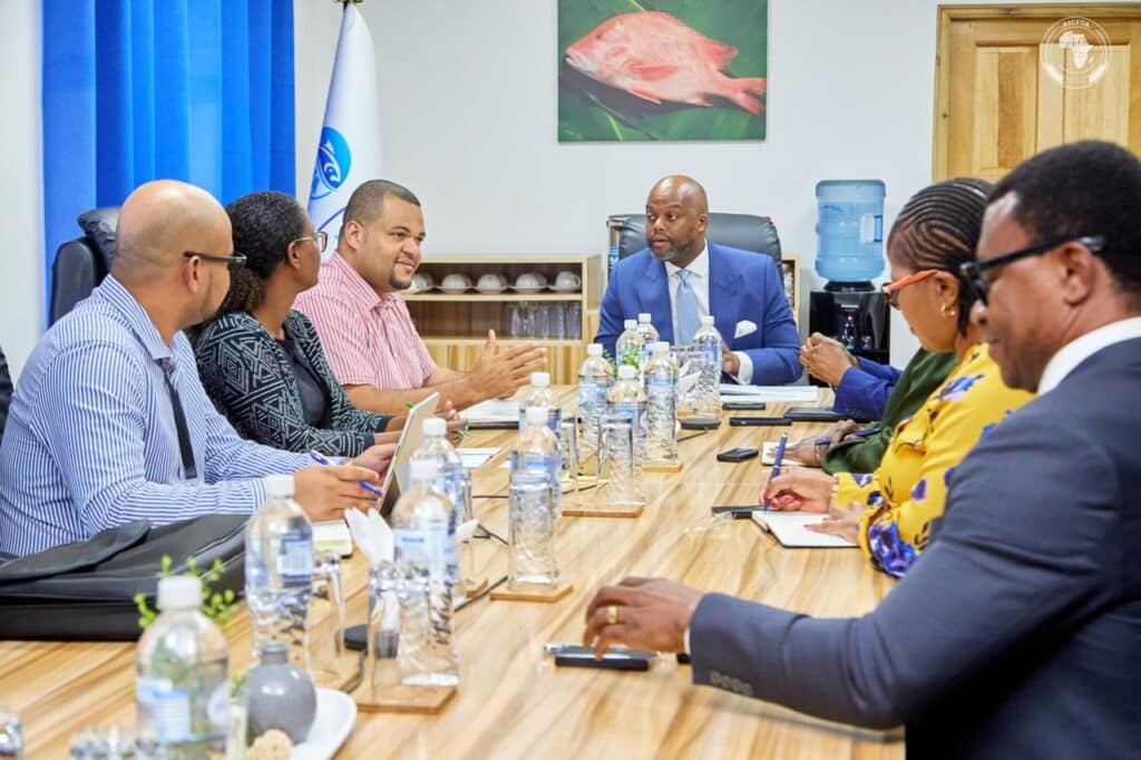 AfCFTA Secretary-General Engages Seychelles Fisheries Authority on Blue Economy and Fisheries Trade Opportunities